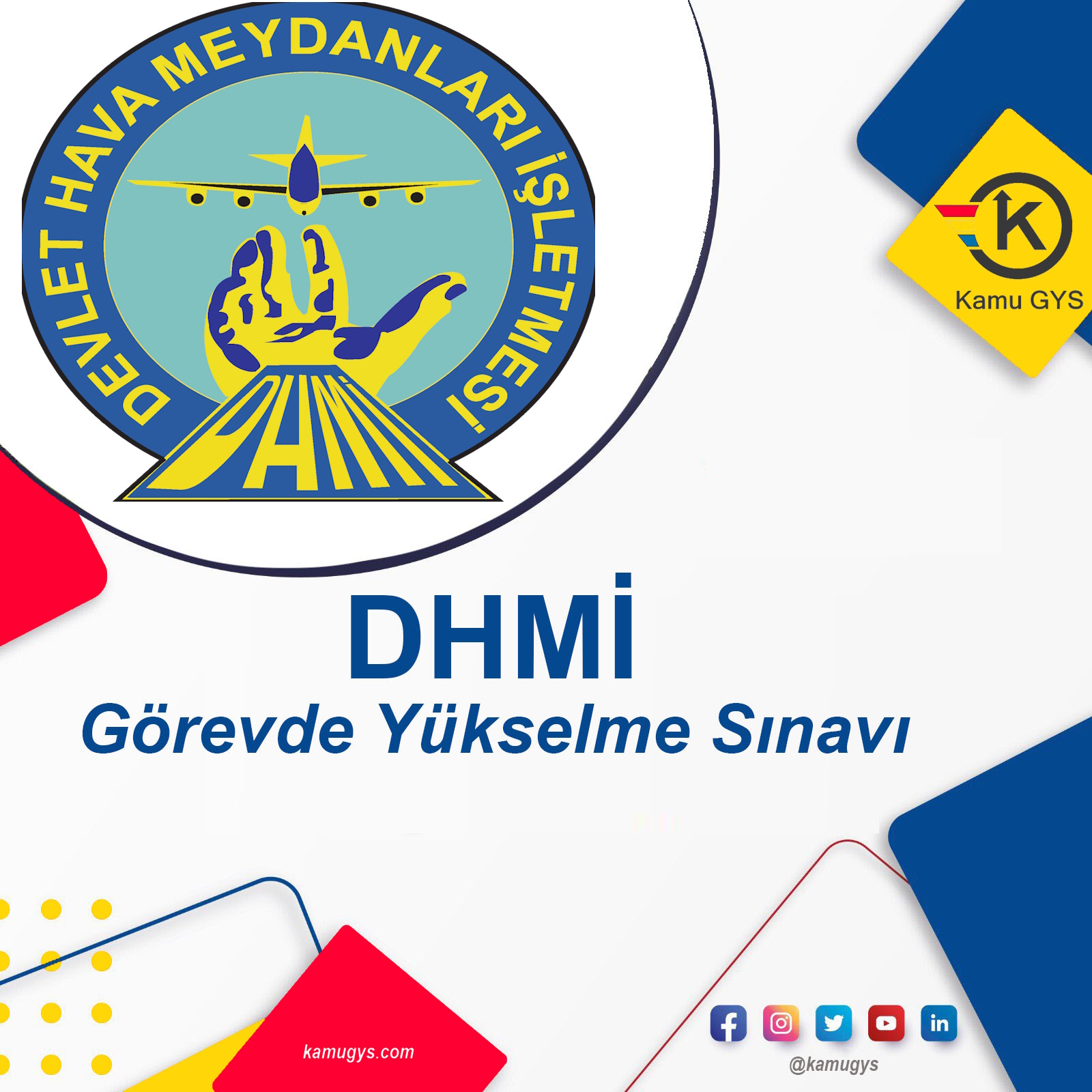 DHMİ Görevde Yükselme Sınav İlanı